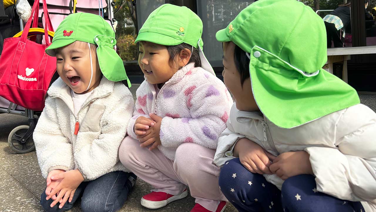 ちゃのま保育園 外あそび